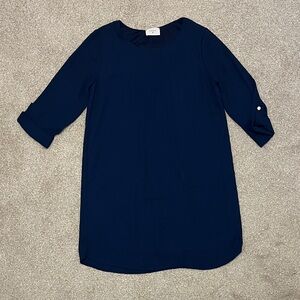 Everly Navy Blue Dress